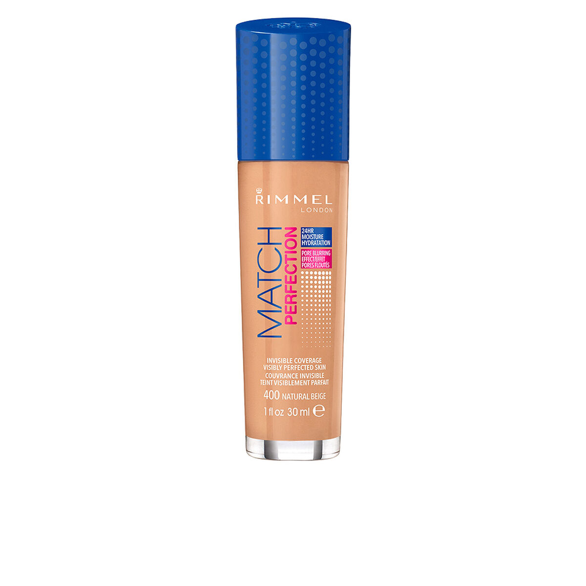Flydende makeup foundation Match Perfection Rimmel London (30 ml)